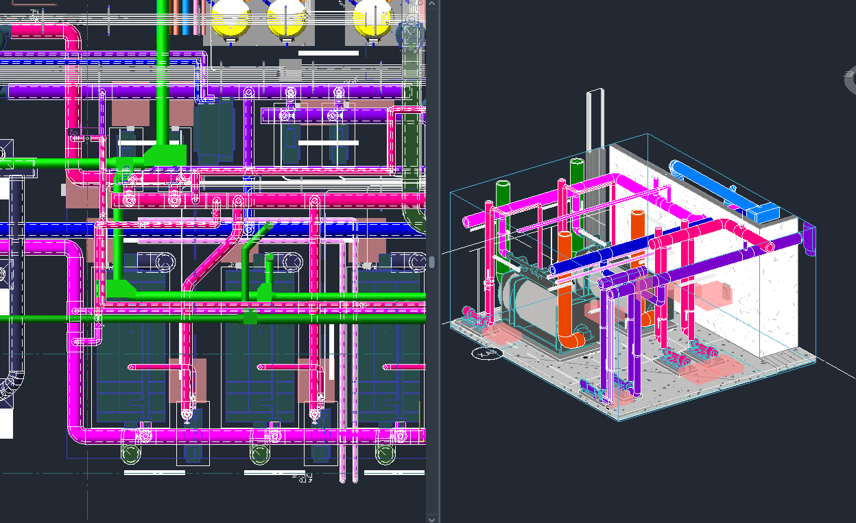 MEP modeling view